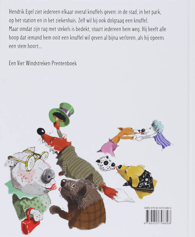 Achterkant van Knuffel me!