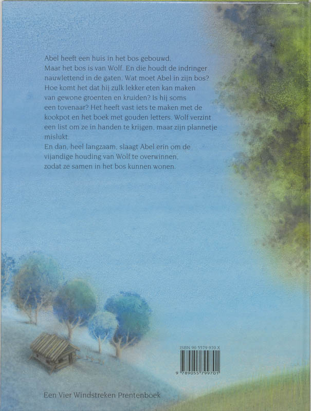 Achterkant van Wolf en Abel