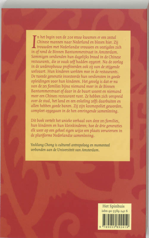 Achterkant van De Chinezen van de Binnen Bantammerstraat