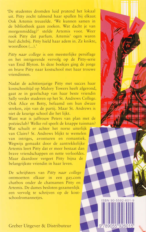 Achterkant van Pitty naar college