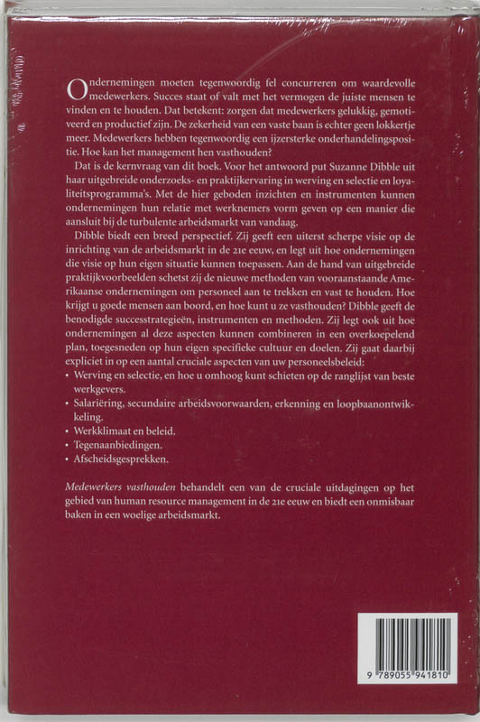 Achterkant van Medewerkers vasthouden