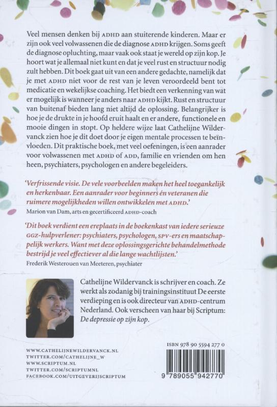 Achterkant van ADHD: Hoe haal je het uit je hoofd?