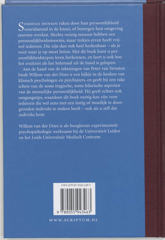 Achterkant van Zo ben ik nu eenmaal!