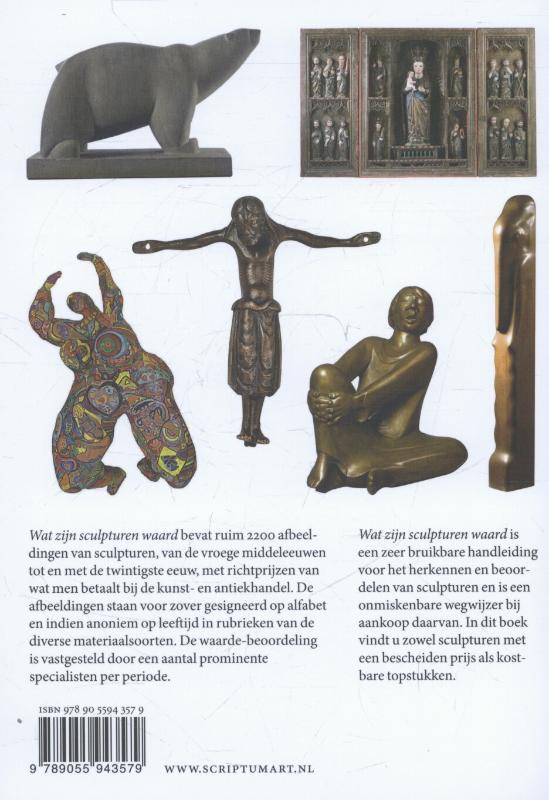 Achterkant van Wat zijn sculpturen waard