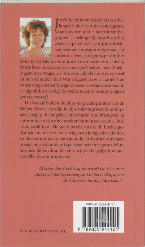 Achterkant van Stap in de wereld van de helper