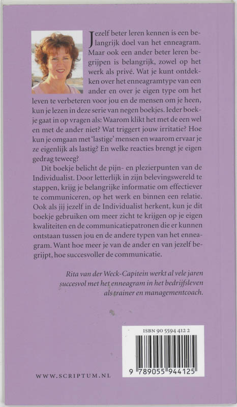 Achterkant van Stap in de wereld van de individualist