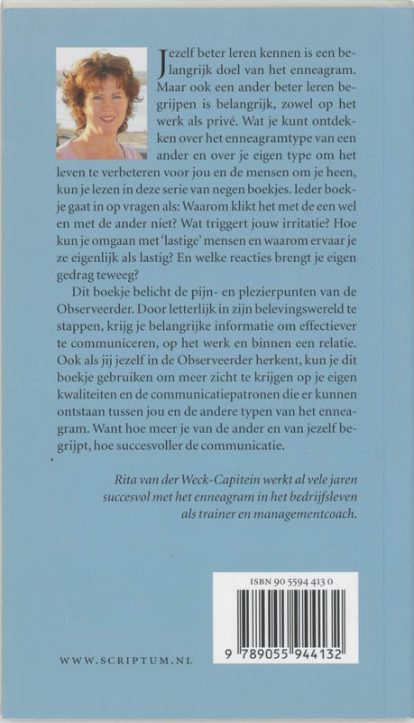 Achterkant van Stap in de wereld van de observeerder