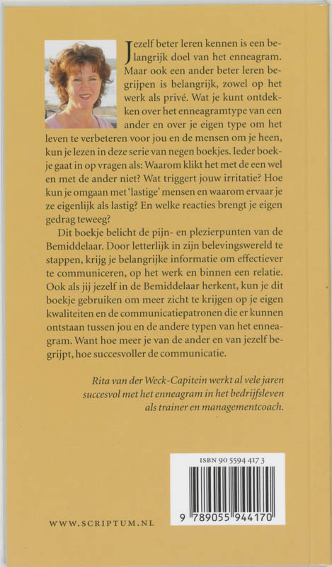 Achterkant van Stap in de wereld van de bemiddelaar