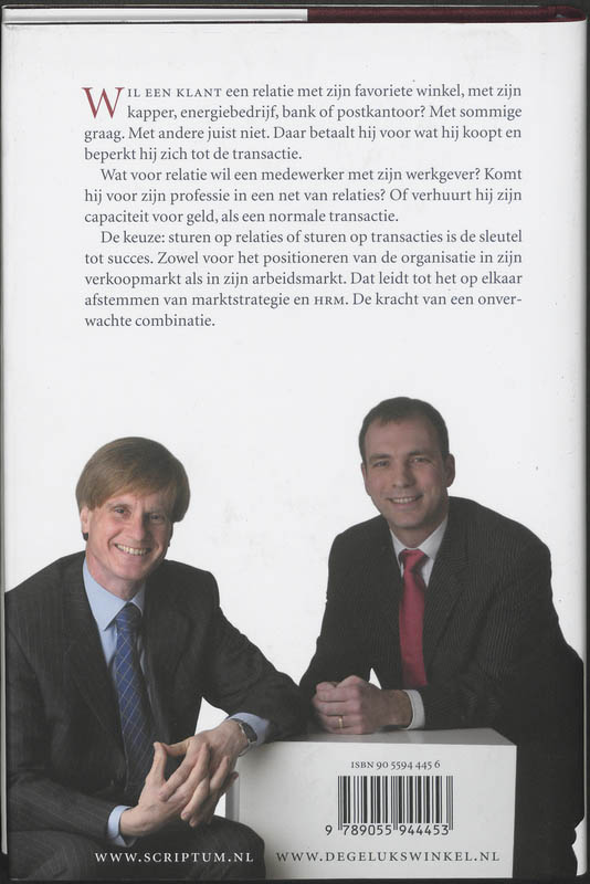 Achterkant van De gelukswinkel