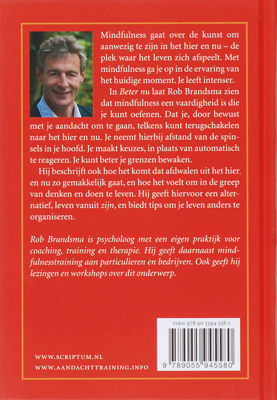 Achterkant van Beter nu