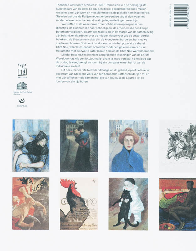 Achterkant van Theophile-Alexandre Steinlen