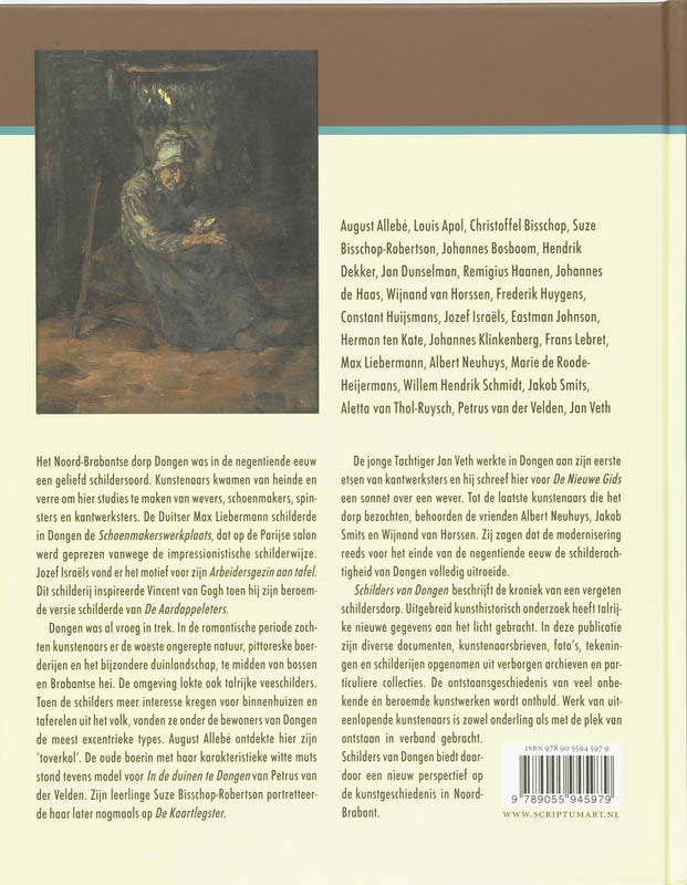 Achterkant van Schilders van Dongen