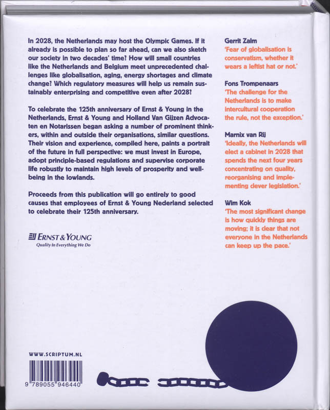 Achterkant van Rules for the Future