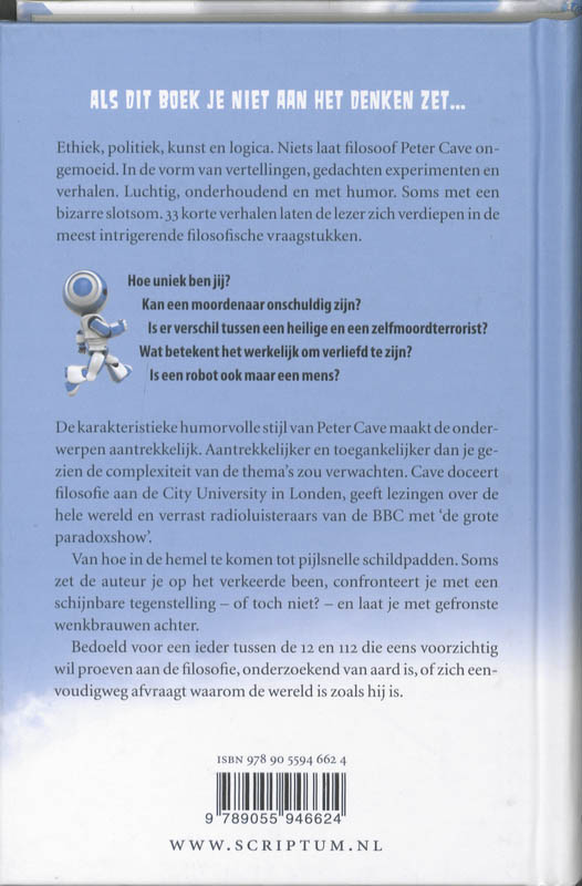 Achterkant van Is een robot ook maar een mens?
