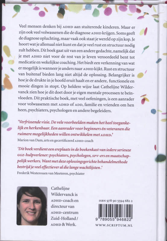 Achterkant van ADHD