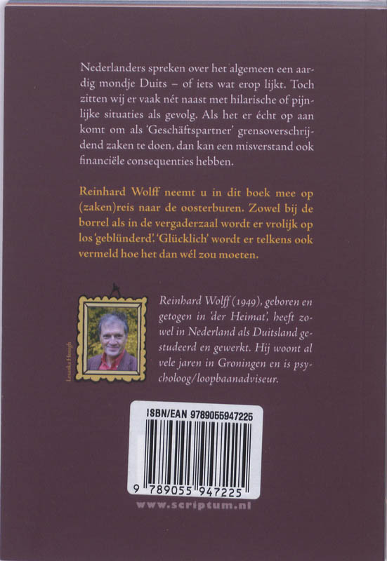 Achterkant van Lass mal sitzen