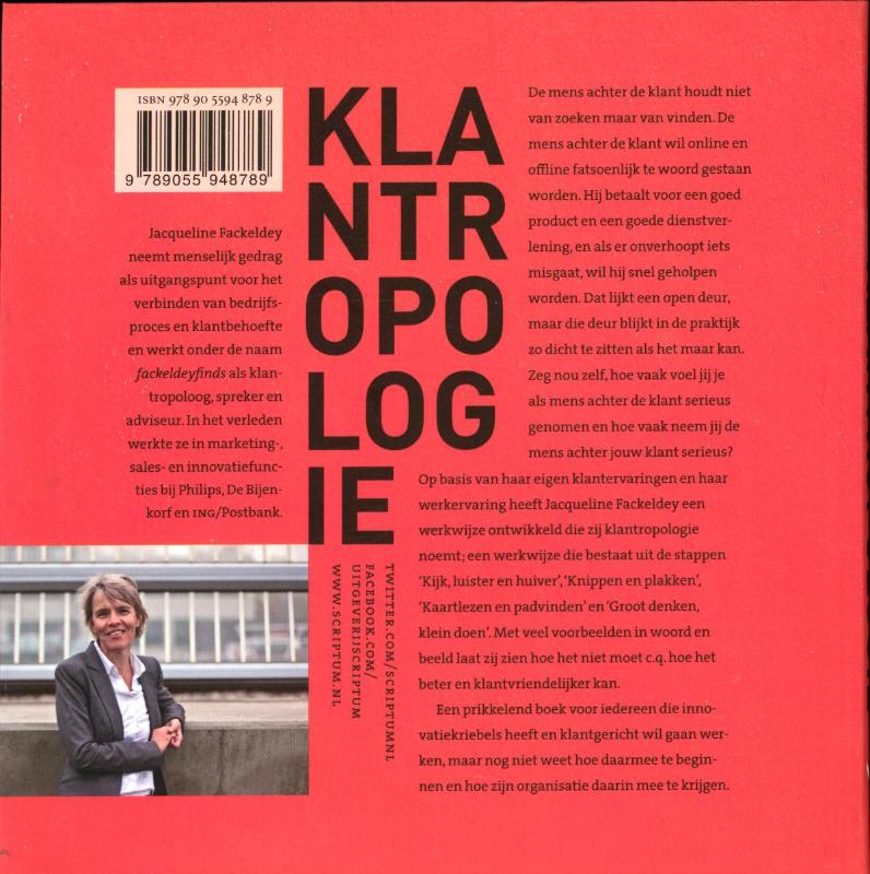 Achterkant van Klantropologie