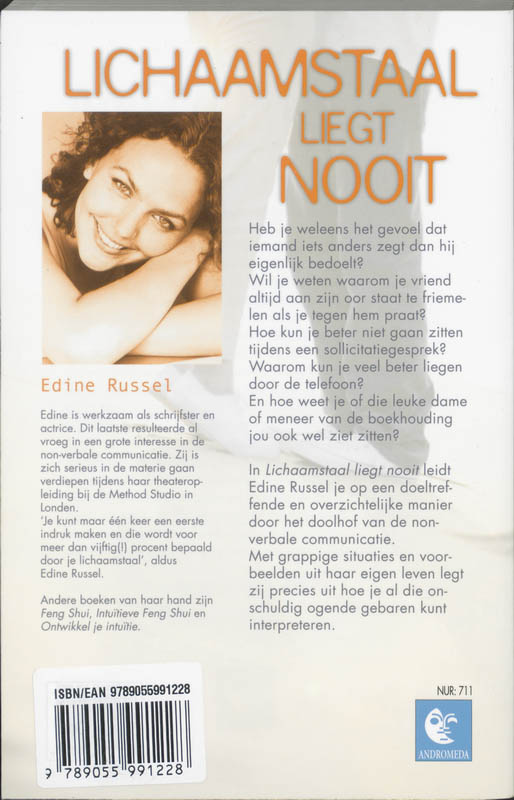Achterkant van Lichaamstaal liegt nooit