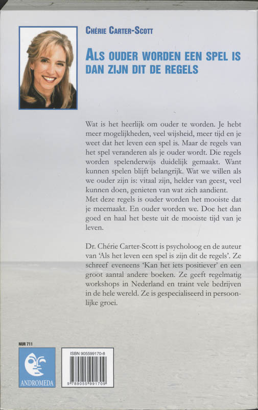 Achterkant van Als ouder worden een spel is, zijn dit de regels