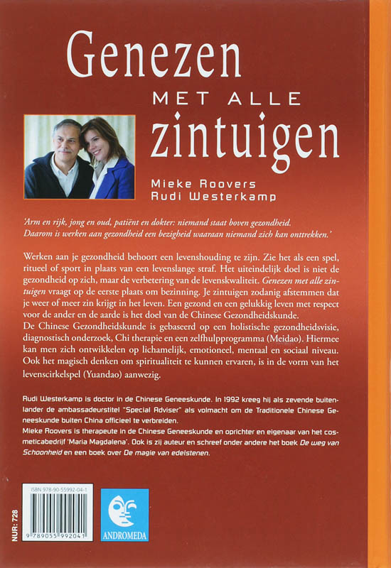 Achterkant van Genezen met alle zintuigen