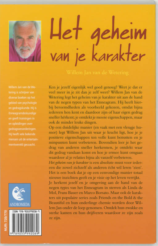 Achterkant van Het geheim van je karakter