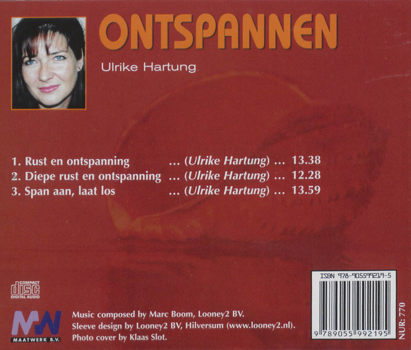 Achterkant van Ontspannen