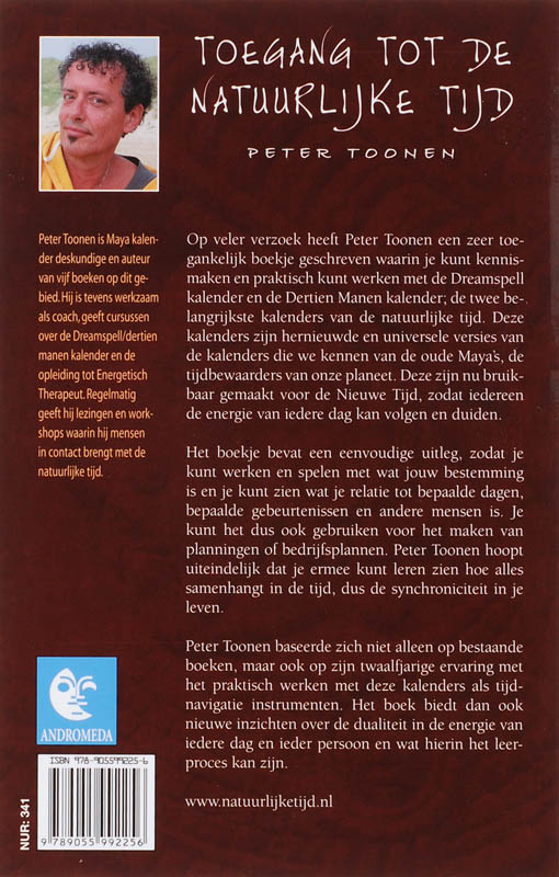 Achterkant van Toegang tot de natuurlijke tijd