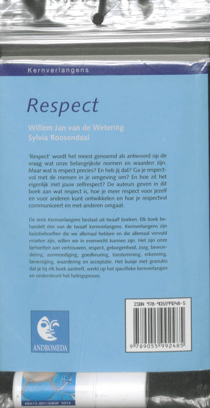 Achterkant van Respect