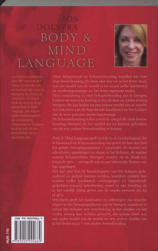 Achterkant van Body & Mind Language
