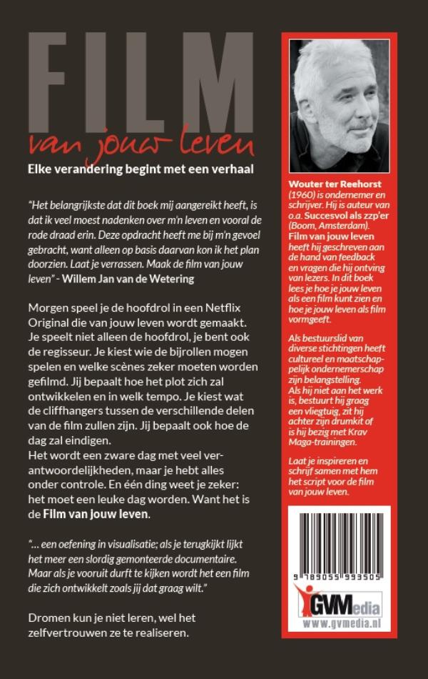 Achterkant van Film van jouw leven