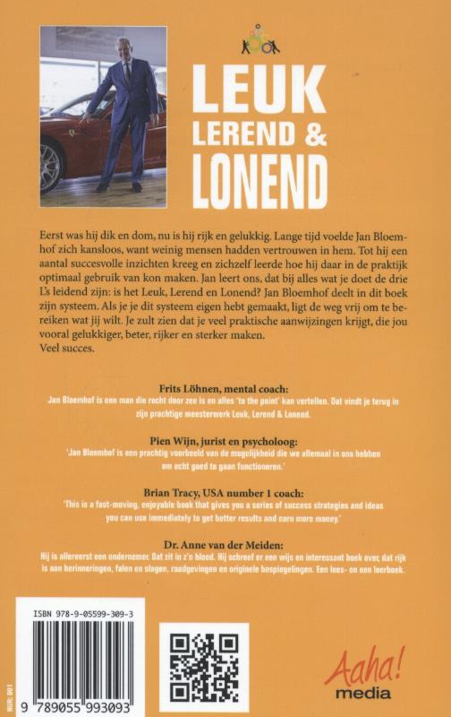 Achterkant van Leuk, lerend & lonend
