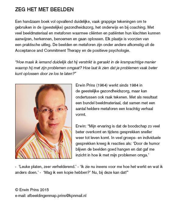 Achterkant van Zeg het met beelden