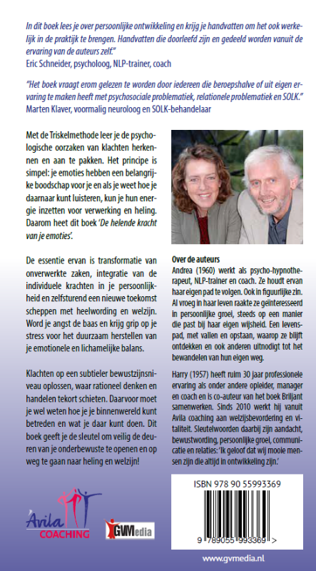 Achterkant van De helende kracht van je emoties