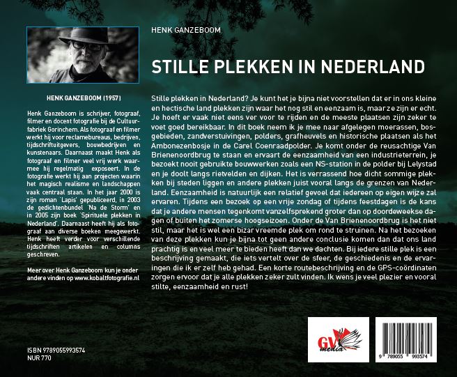 Achterkant van Stille plekken in Nederland