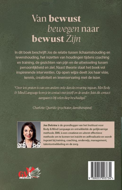 Achterkant van Van bewust bewegen naar bewust zijn