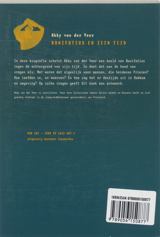 Achterkant van Bonifatius