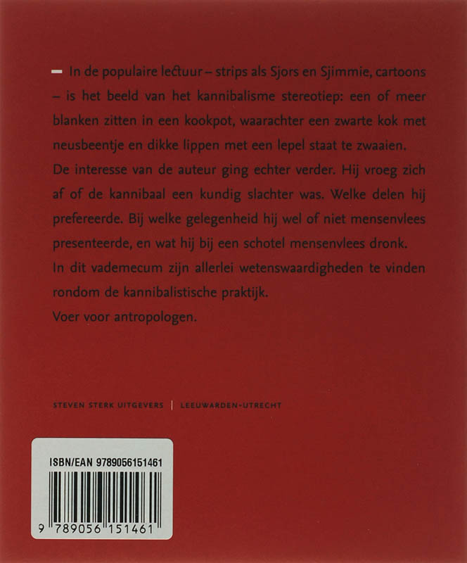 Achterkant van Ik vreet je op