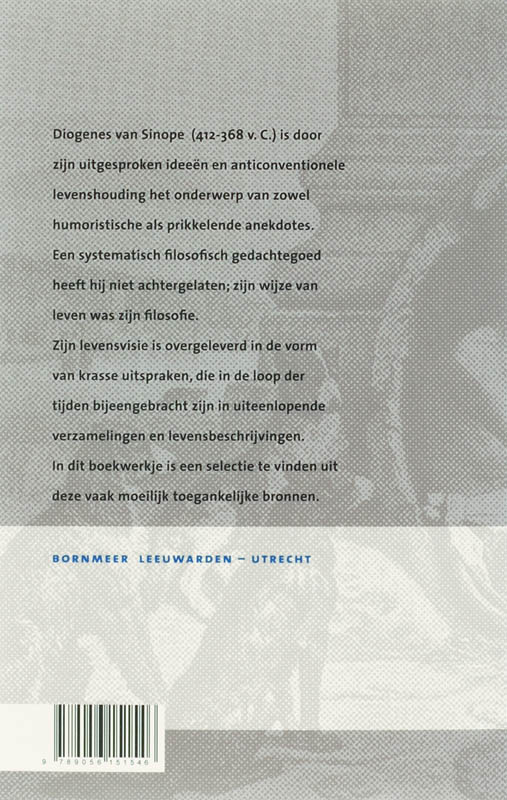 Achterkant van Wijsheid uit het vat