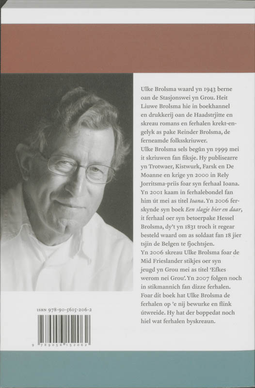 Achterkant van Werom nei Grou