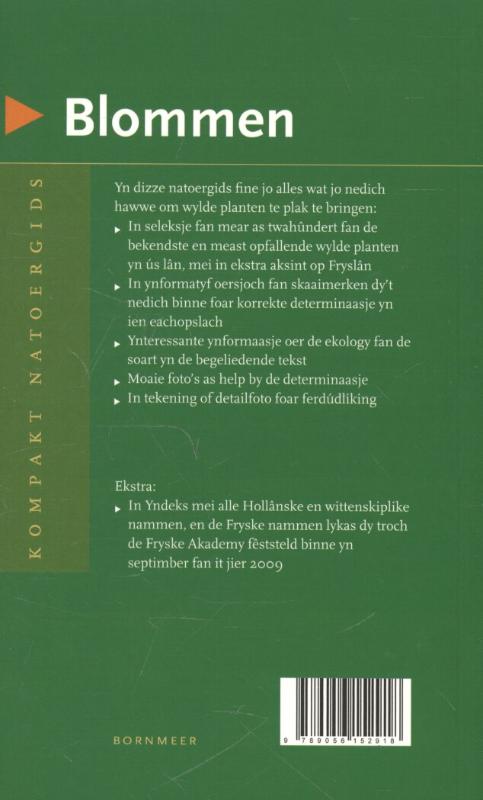 Achterkant van Blommen