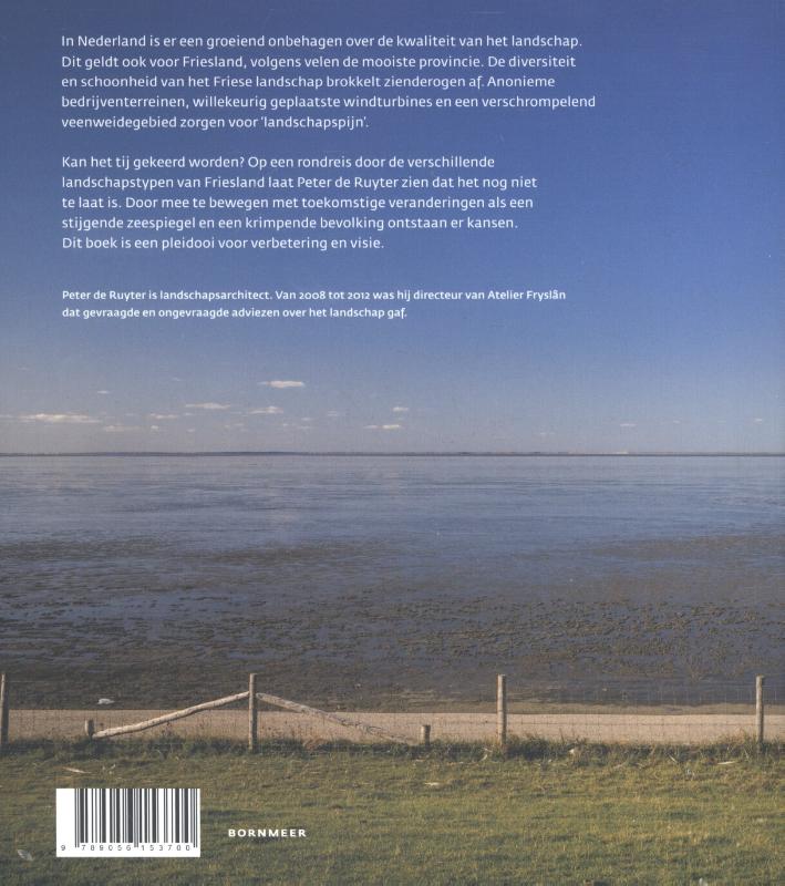 Achterkant van Vloeiend landschap