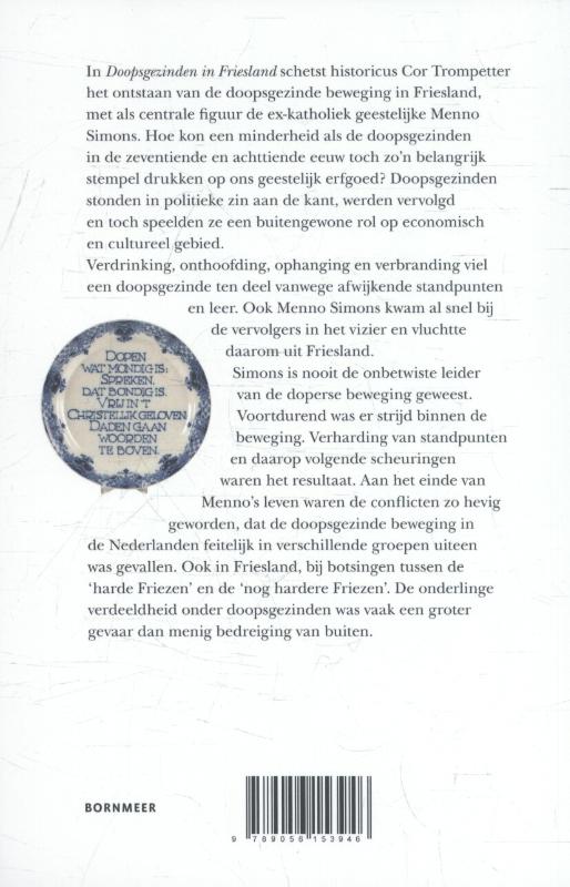 Achterkant van Doopsgezinden in Friesland