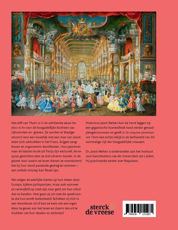 Achterkant van De vergeten prinsessen van Thorn (1700-1794)