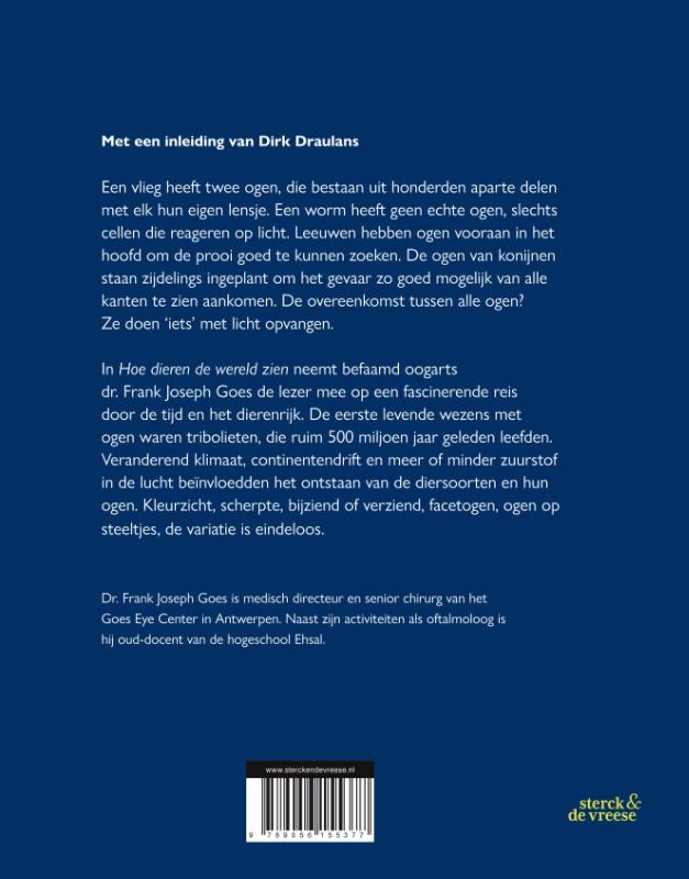 Achterkant van Hoe dieren de wereld zien
