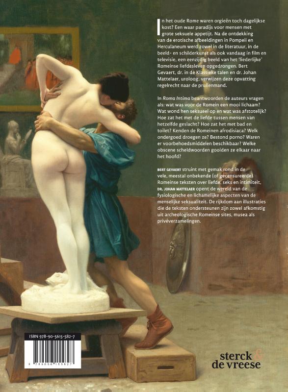 Achterkant van Roma intima. Liefde, lijf en lust