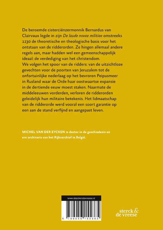 Achterkant van Ridders in de Lage Landen