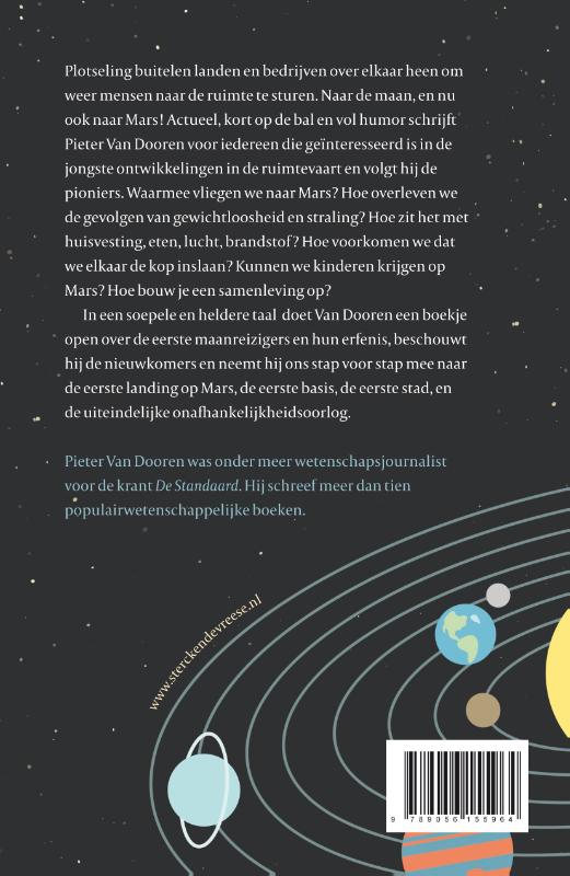 Achterkant van En nu naar Mars