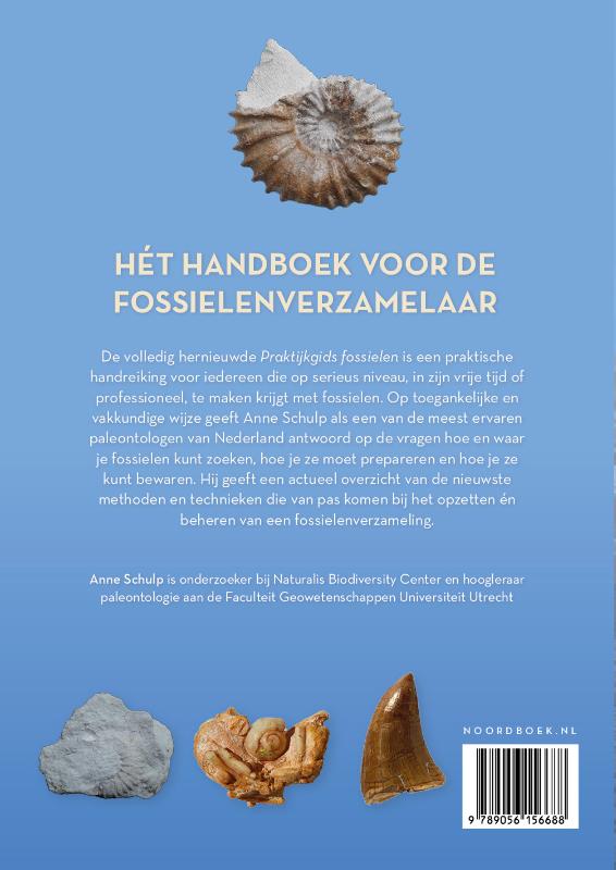 Achterkant van Praktijkgids fossielen