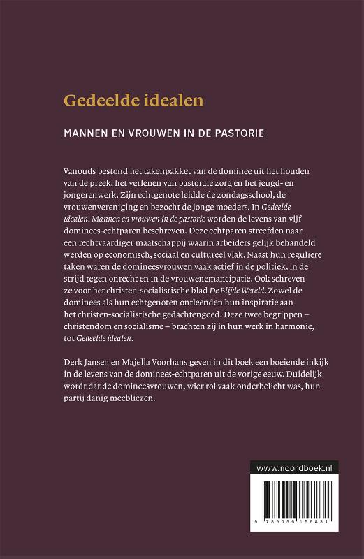Achterkant van Gedeelde idealen