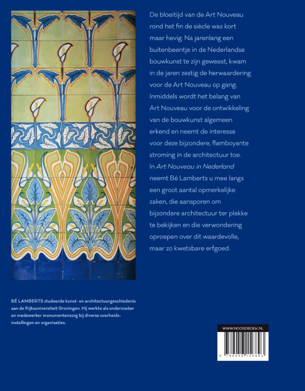 Achterkant van Art Nouveau in Nederland